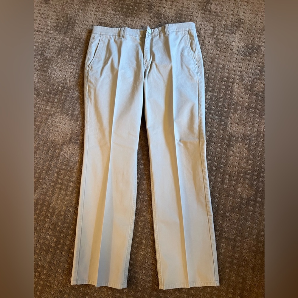 Gray khaki pants 35x30 by Bononos